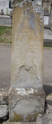 Johannis Johann 1816-1892 Gross Anna 1814-1892 Grabstein
